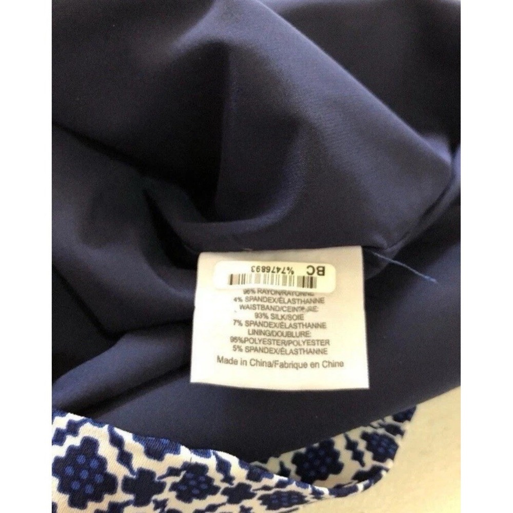 Tory Burch Women's Navy Blue Sheath Dress Size 6 GORGEOUS dress - Picture 13 of 16